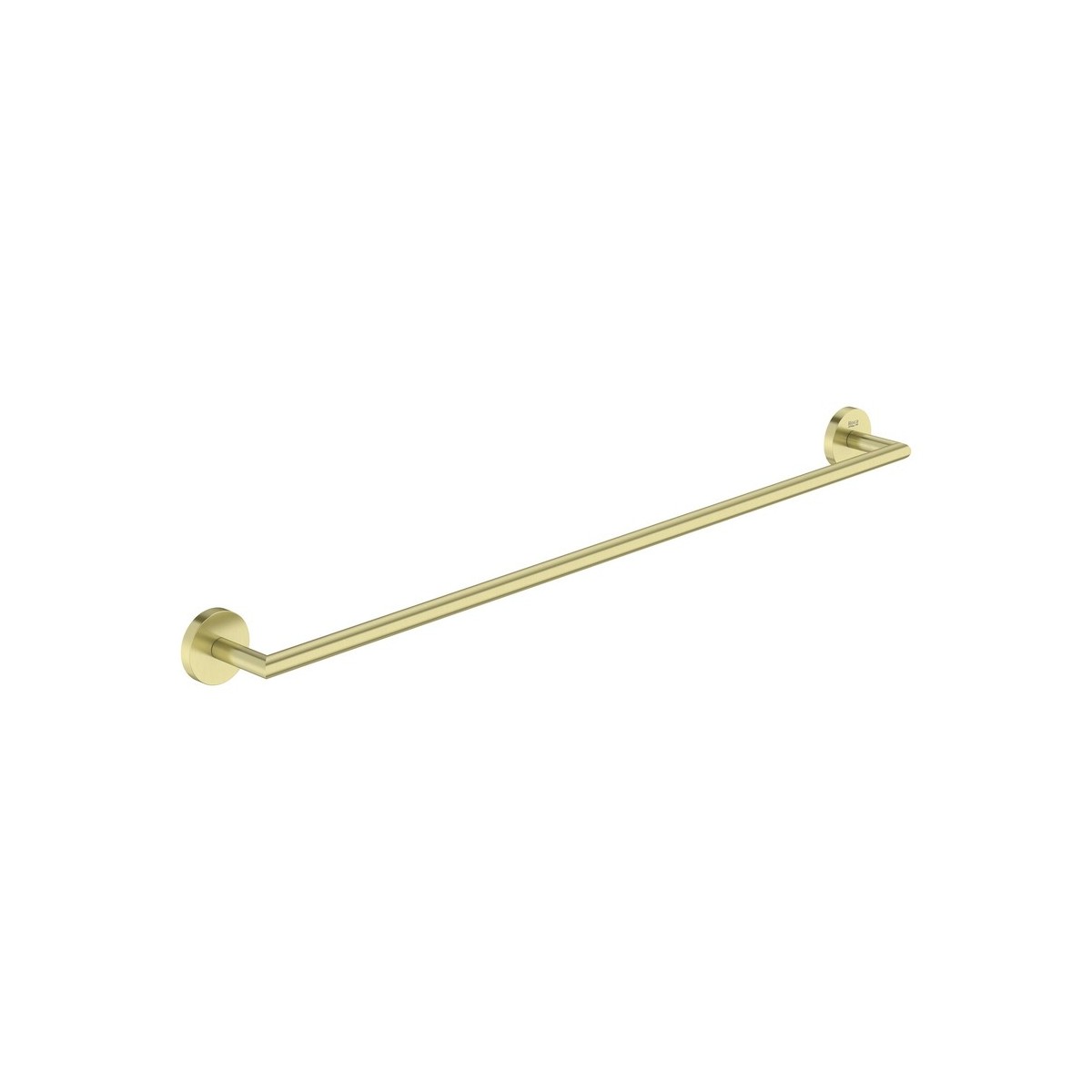Hotels round porte-serviettes barre 600 mm or brossé - ROCA A817574VA0 