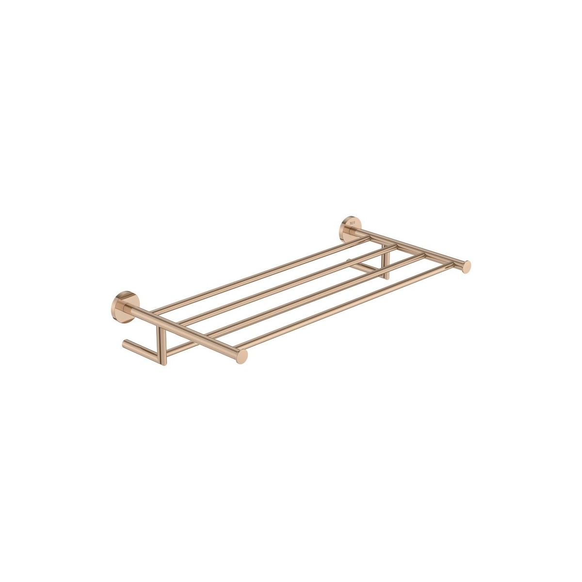 Hotels round porte-serviettes de réserve rose gold - ROCA A817580RG0 