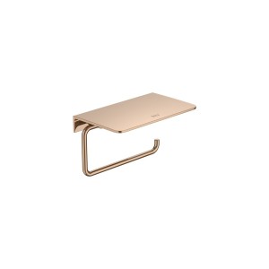 Hotels Round porte-papier rouleau avec couvercle Rose Gold - ROCA A817581RG0 