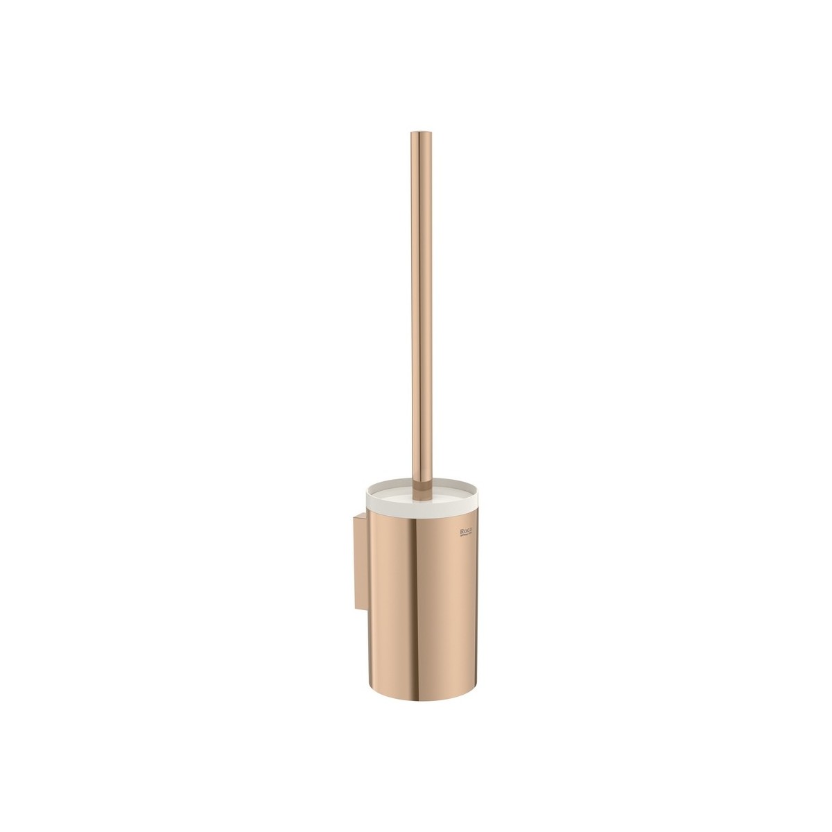 Hotels round porte-balayette mural rose gold - ROCA A817587RG0 