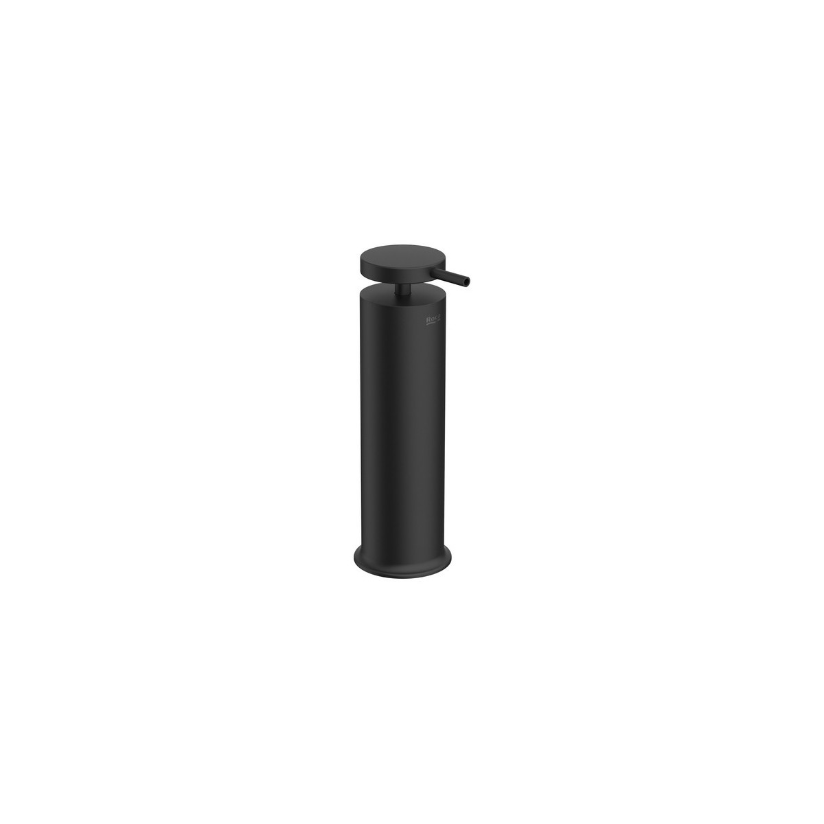Allegro distributeur de savon à poser avec poussoir. noir mat - ROCA A817863NB0 
