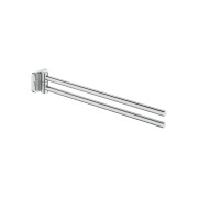 Victoria square porte-serviettes double rotatif chromé - ROCA A817885C00 