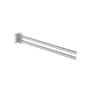 Victoria square porte-serviettes double rotatif chromé - ROCA A817885C00 