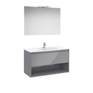 Tenor pack 1t 1 niche inf 1000 mm gris galet brillant - ROCA A852088516 