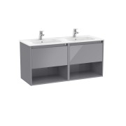 Tenor unik 1t 1 niche inf 1200 mm gris galet brillant - ROCA A852093516 