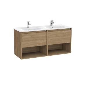 Tenor unik (meuble 1 tiroir et 1 niche inférieure + lavabo) 1200 mm noyer - ROCA A852093517 