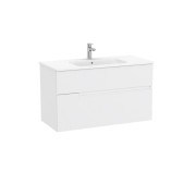 Victoria-n unik (meuble+lavabo) 2 tiroirs 1000 mm blanc mat - ROCA A852098509 