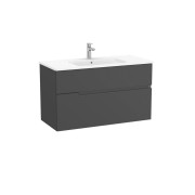 Victoria-n unik (meuble+lavabo) 2 tiroirs 1000 mm onyx - ROCA A852098531 