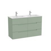 Victoria-n unik (meuble+lavabo) 6 tiroirs 1200 mm vert sauge - ROCA A852104564 