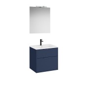 Optica pack 2 tiroirs 600 mm bleu acier mat - ROCA A852459551 