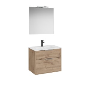 Optica pack 2 tiroirs 700 mm noyer - ROCA A852460517 