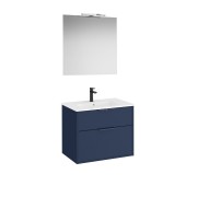 Optica pack 2 tiroirs 700 mm bleu acier mat - ROCA A852460551 