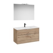 Optica pack 2 tiroirs 1000 mm noyer - ROCA A852462517 