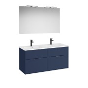 Optica pack 4 tiroirs 1200 mm bleu acier mat - ROCA A852463551 