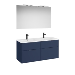 Optica pack 4 tiroirs 1200 mm bleu acier mat - ROCA A852463551 