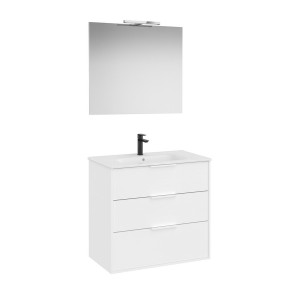 Optica pack 3 tiroirs 800 mm blanc mat - ROCA A852465509 