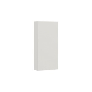 Delta demi colonne 1 porte blanc cassé mat - ROCA A857637558 