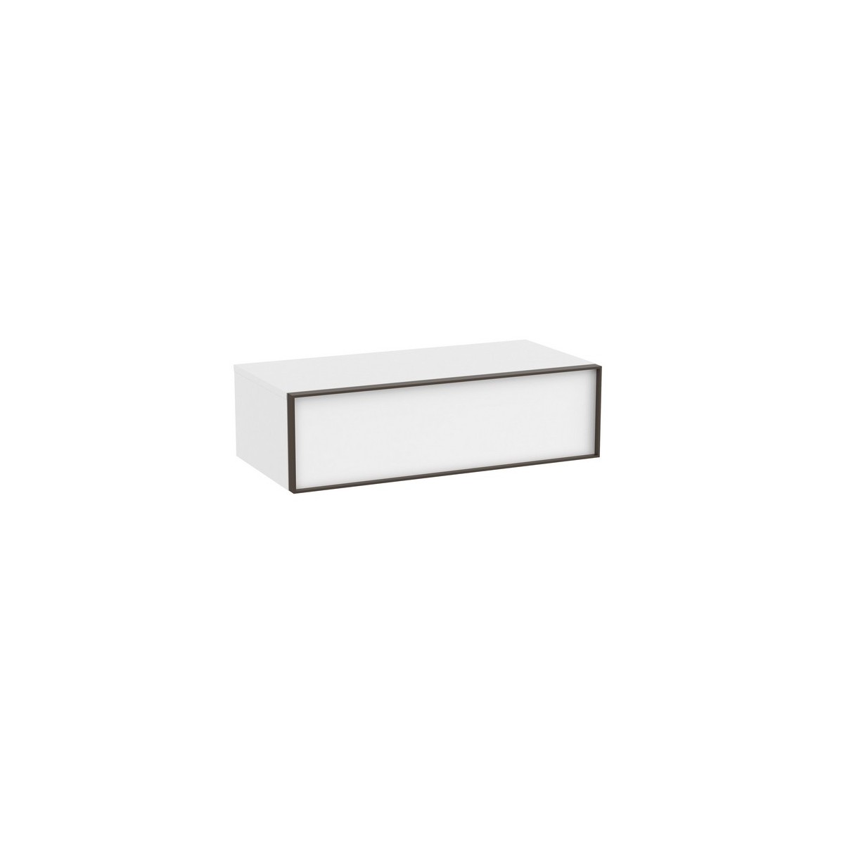 Inspira meuble auxiliaire 1 tiroir 1000x490 mm blanc mat - ROCA A857854509 