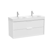 Meridian meubles 2 tiroirs 1200 blanc mat - ROCA A858104509 