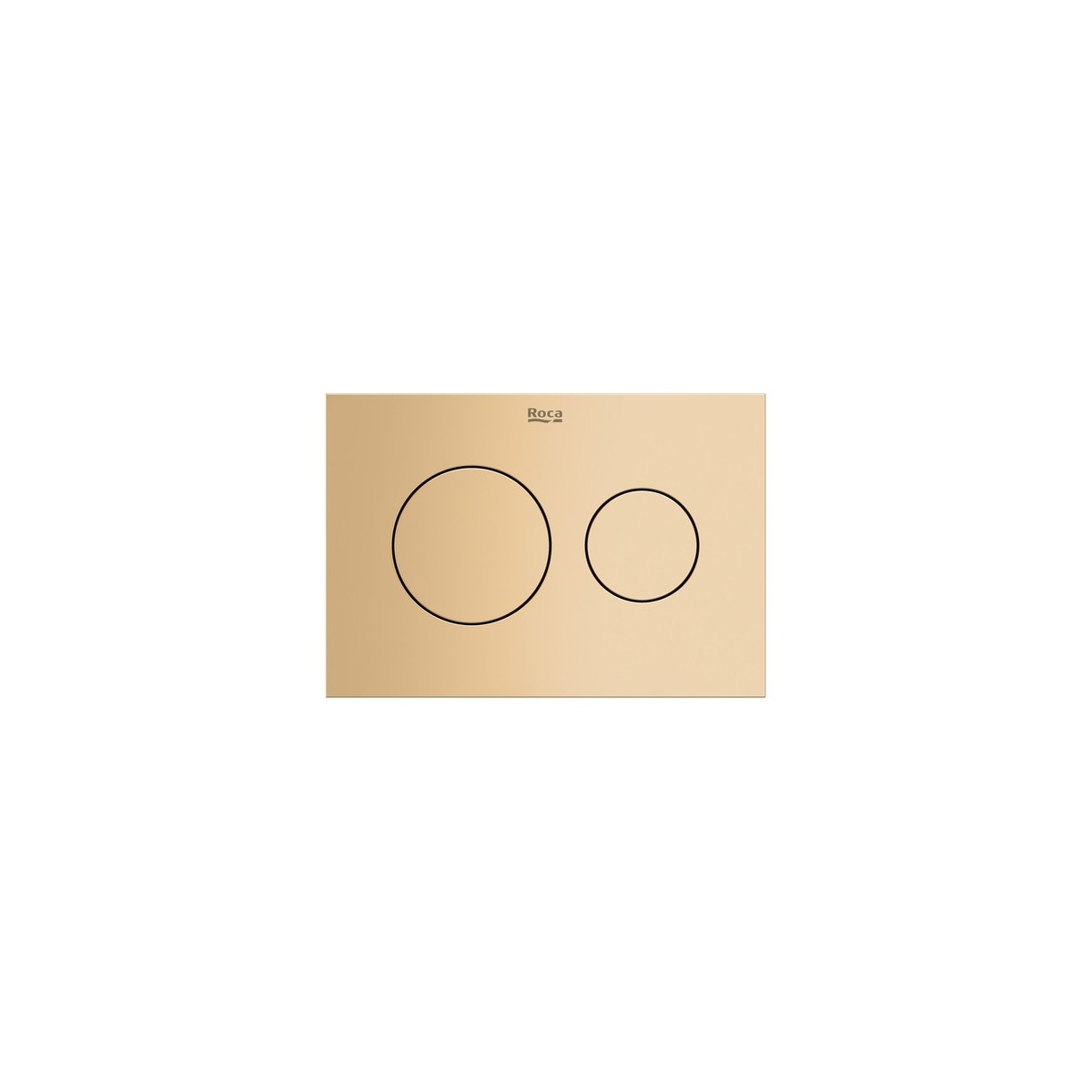 Ps3 double pour bâti-support duplo s rose gold - ROCA A8902233RG 