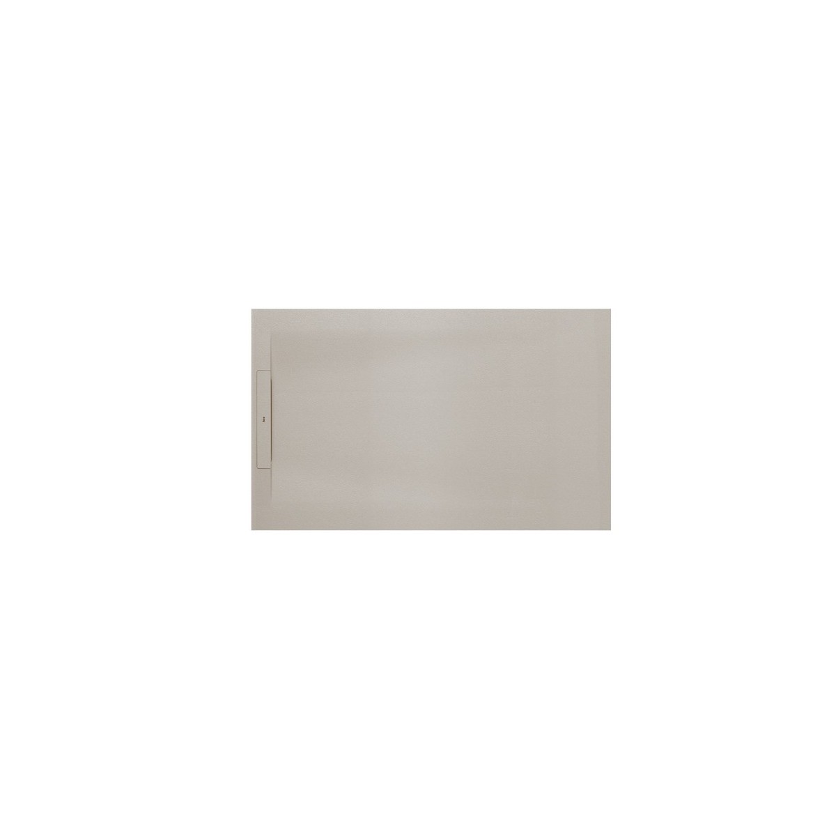 Pyros receveur en stonex avec vidage garde d'eau 30mm 1600x1000 beige - ROCA AP9016403E801650 