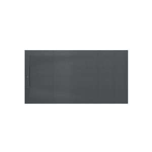 Pyros receveur en stonex avec vidage garde d'eau 30mm 1800x900 gris ardoise - ROCA AP90170838403200 