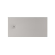Terran-n receveur stonex 1700x800 avec vidage garde d'eau 30mm perle - ROCA APA016A432003630 