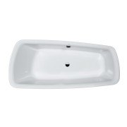 Palomba baignoire asymétrique 180x80 blanc - LAUFEN H2428010000001 