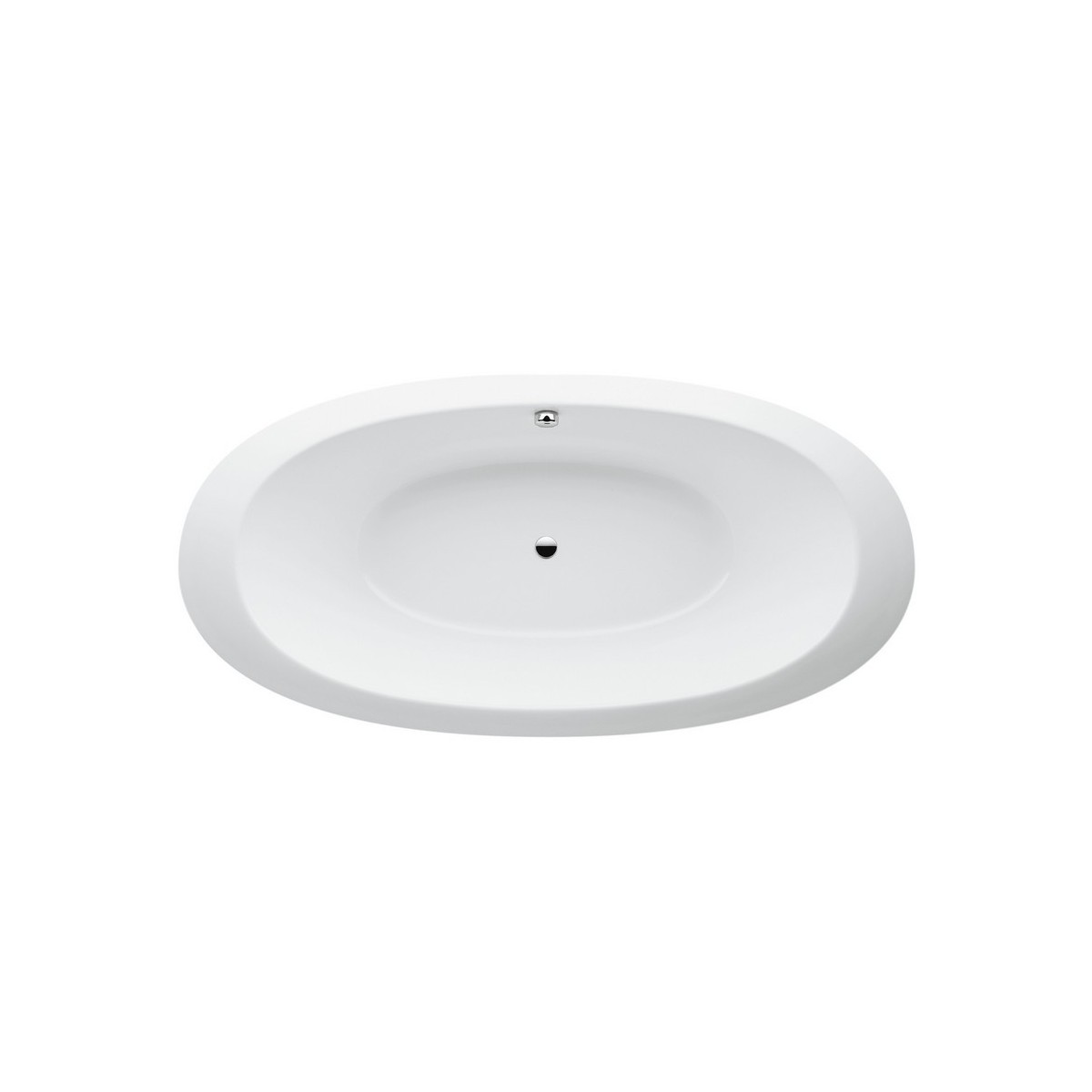 Alessi one balnéo à encastrer 203x102 blanc - LAUFEN H2439700006751 