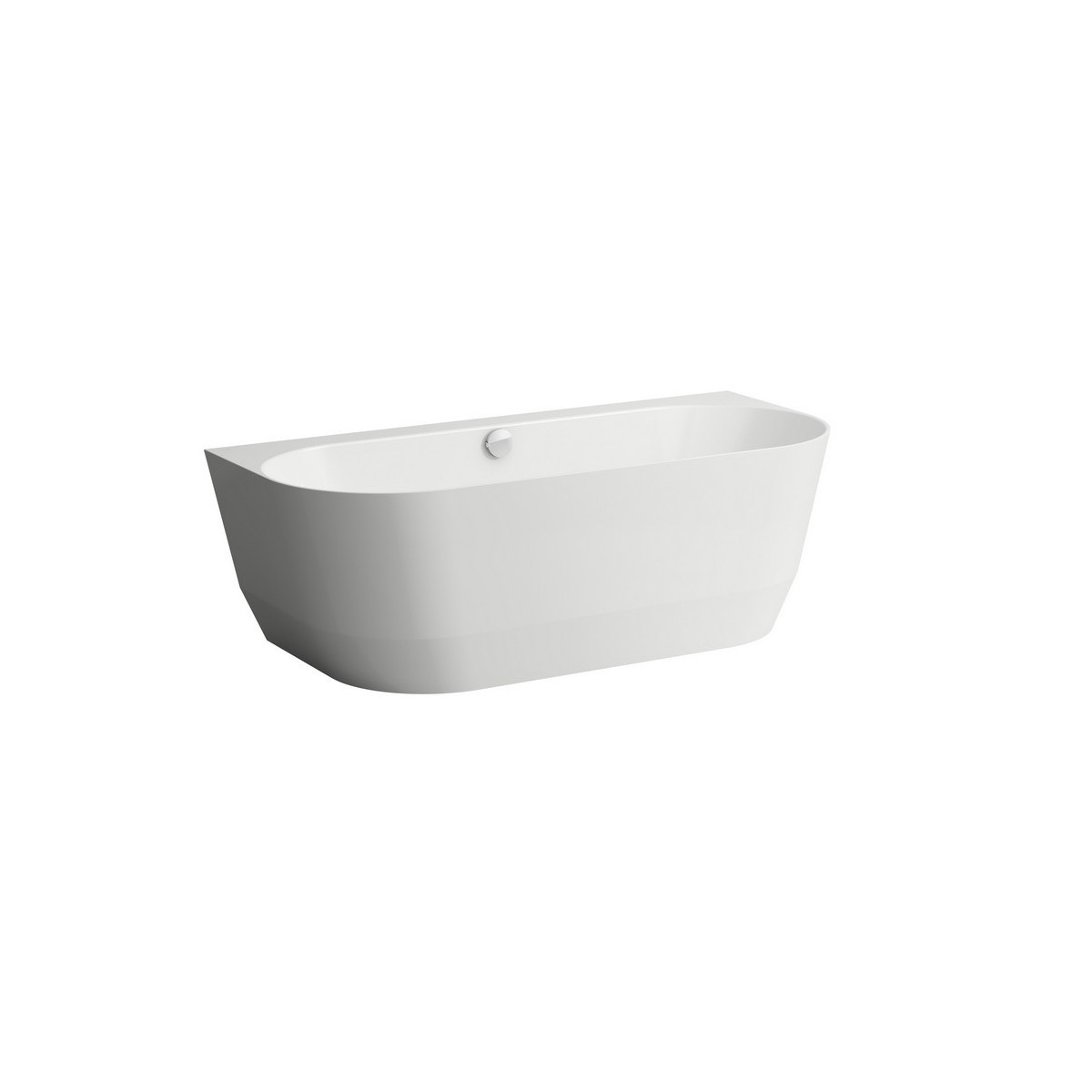 Laufen pro baignoire semi-îlot en marbond av pieds blc 1800x800x590 - LAUFEN H2459570000361 