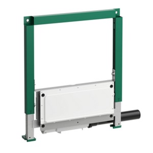 Évacuation murale avec cadre d'installation pr rec nia blc 525x133x620 - LAUFEN H2910310000001 