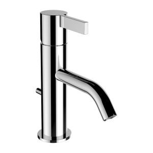 Kartell laufen mitigeur de lavabo bec fixe 115mm avec vidage chromé - LAUFEN H3113310041011 
