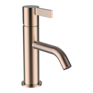 Kartell laufen mitigeur de lavabo bec fixe 115mm sans vidage pvd or rose - LAUFEN H3113310821001 