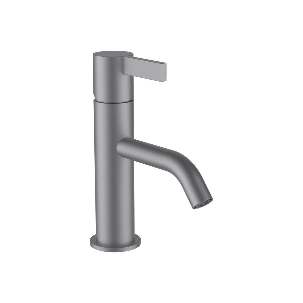 Kartell laufen mitigeur de lavabo bec fixe 115mm sans vidage inox brossé - LAUFEN H3113310901001 