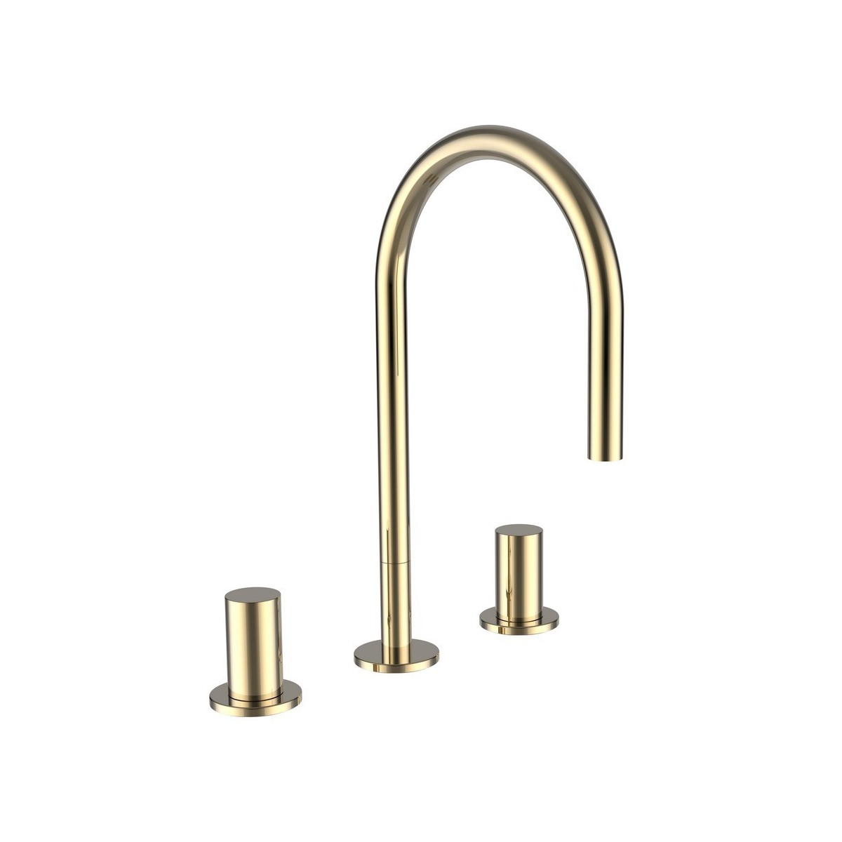 Kbyl mel lav 2p 3trous s166 sv pvd or - LAUFEN H3123330012201 