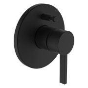 Kartell mit bd à enc avec simibox avec inverseur clapet ar pvd titane noir mat - LAUFEN H3213360810101 
