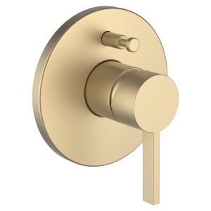 Kartell mit bd à enc avec simibox avec inverseur clapet ar pvd or pâle mat - LAUFEN H3213360830101 