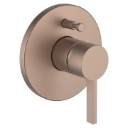 Kartell mit bd à enc avec simibox avec inverseur clapet ar pvd or rosé brossé - LAUFEN H3213361680101 