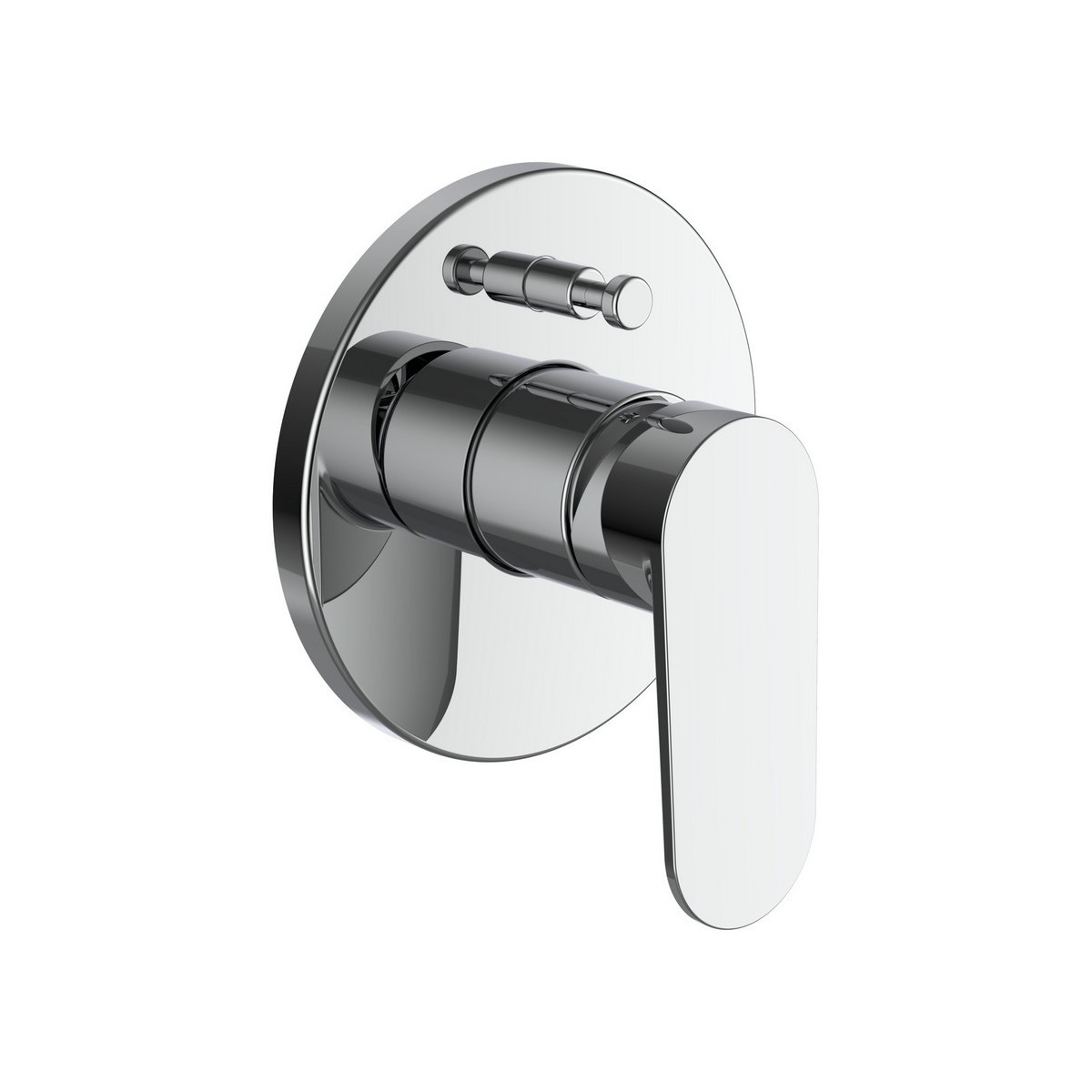 Neja mit bain-douche à enc avec simibox avec inverseur clapet ar chromé - LAUFEN H3215160040101 