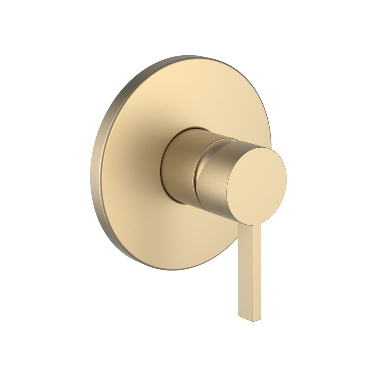 Kartell mitigeur de douche encastré pr simibox pvd or pâle mat - LAUFEN H3313360830001 