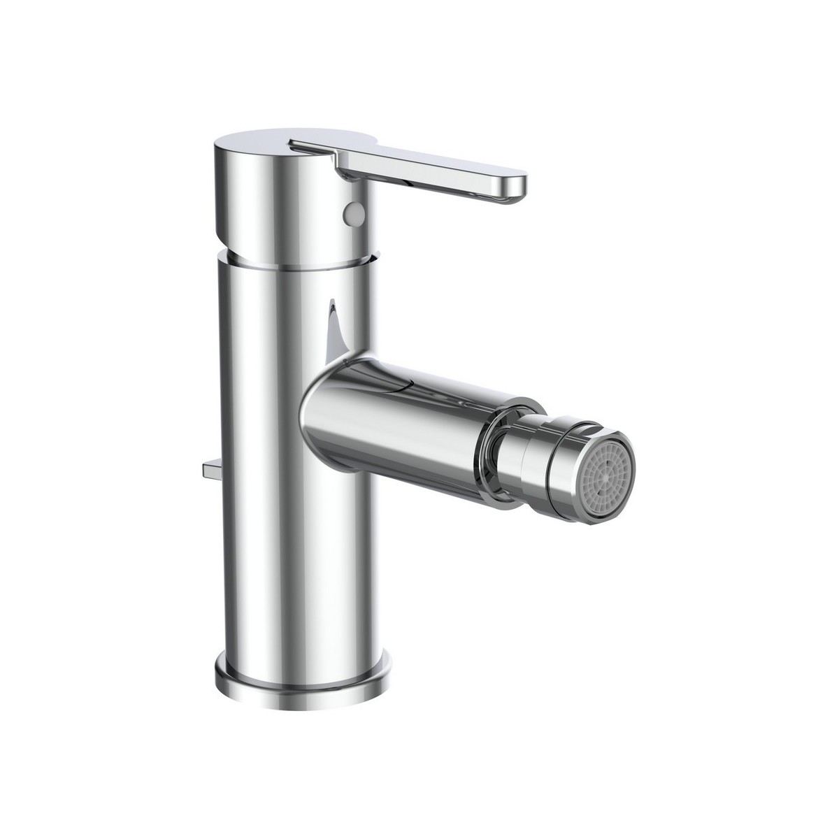 Lua mitigeur de bidet bec fixe 110mm chromé - LAUFEN H3410810041141 