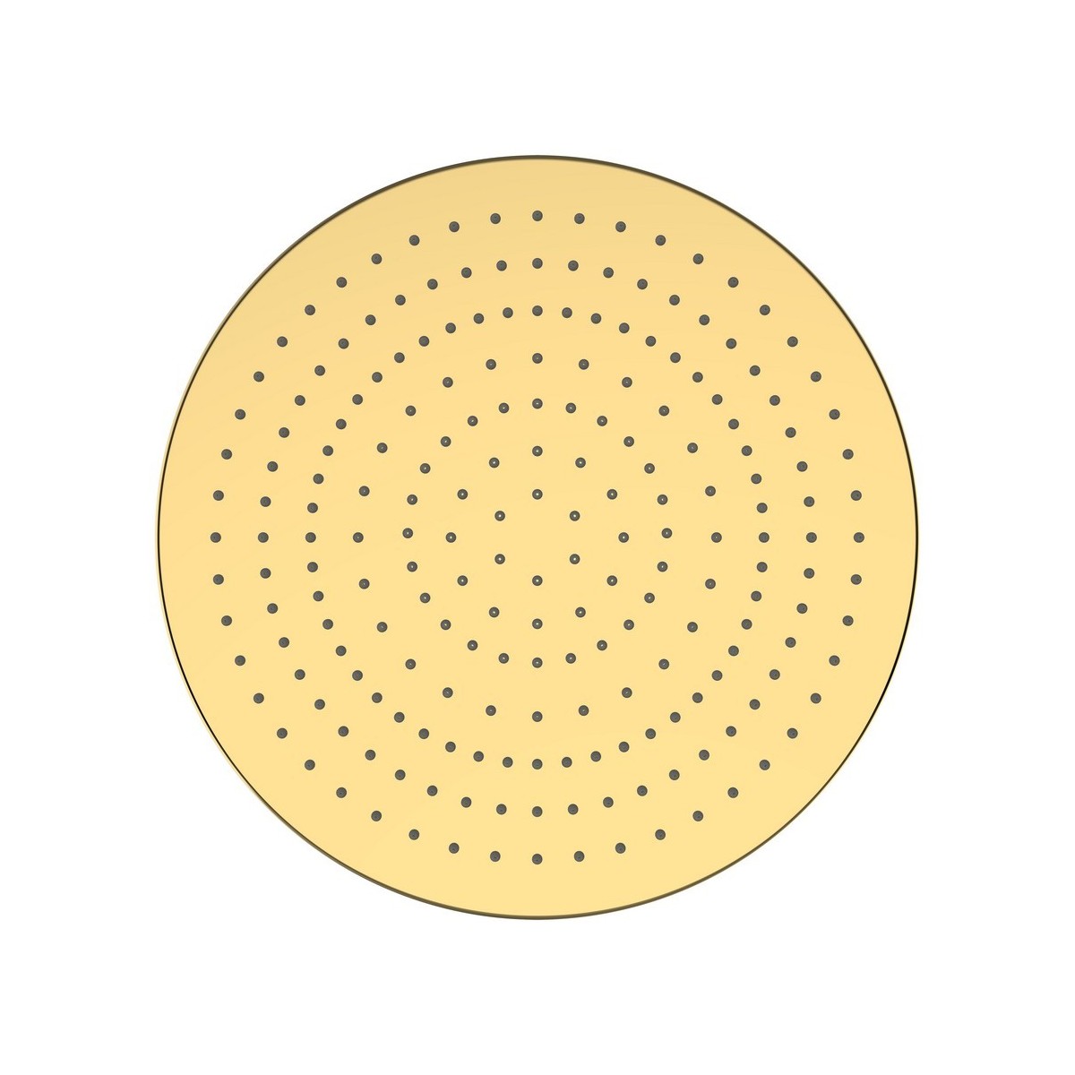 Pomme de douche ronde ø300mm pvd or - LAUFEN H3679810012321 