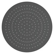 Pomme de douche ronde ø300mm pvd titane noir mat - LAUFEN H3679810812321 