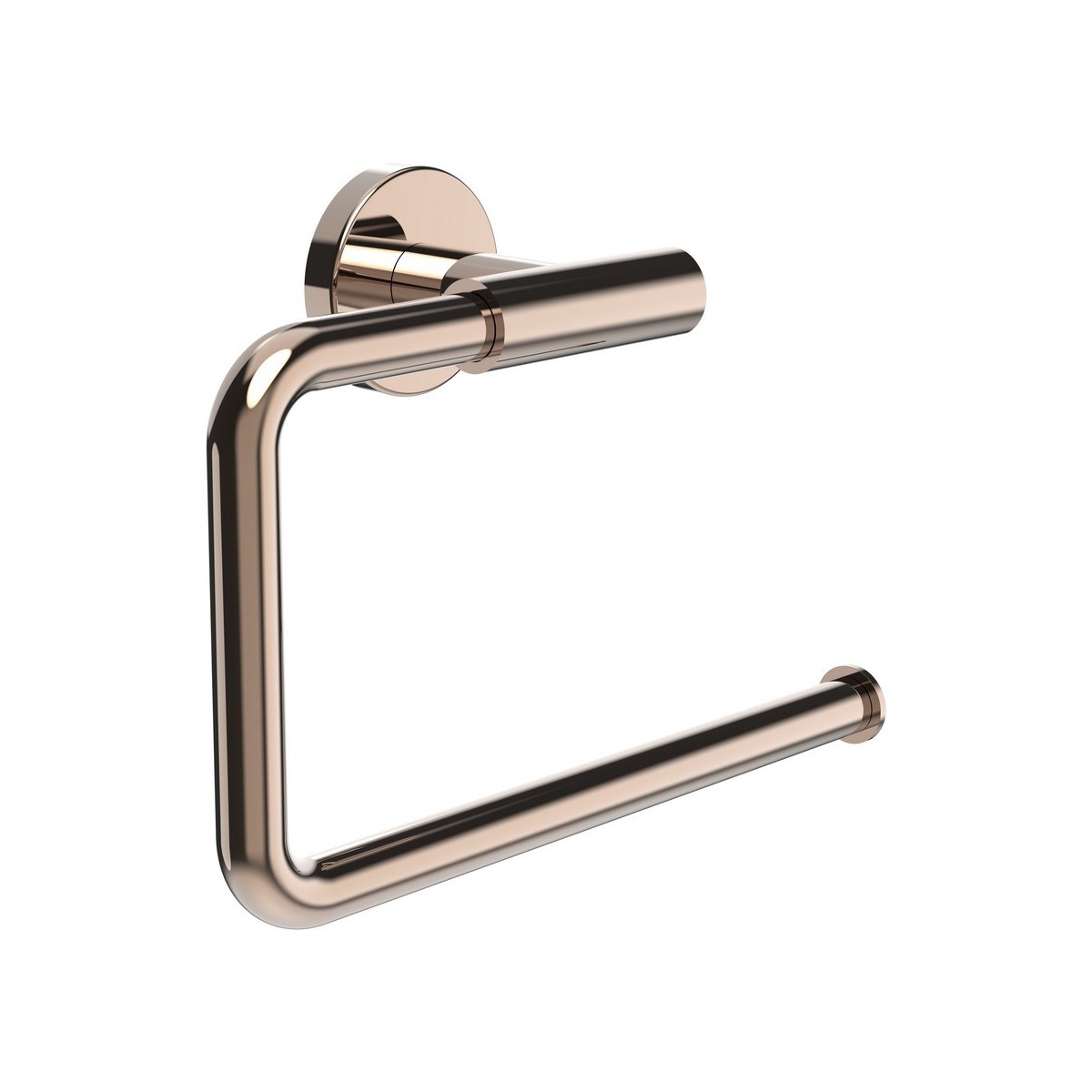Niara porte-serviette anneau rose gold brossé 226x72x164 mm - LAUFEN H3810641620001 