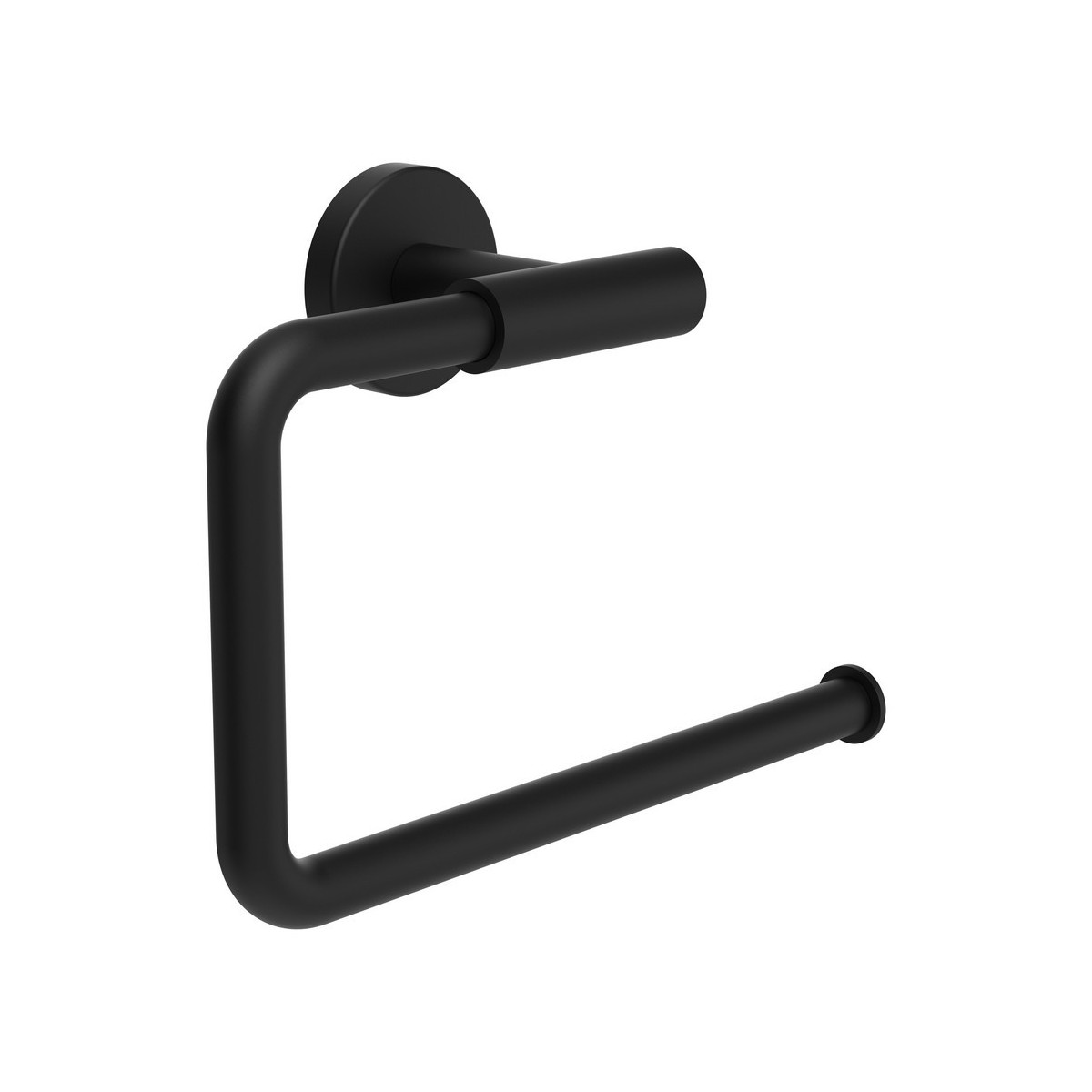 Niara porte-serviette anneau titane noir mat 226x72x164 mm - LAUFEN H3810641630001 