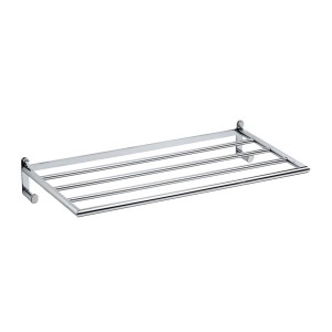 Hali p-serviettes de réserve avec patères intégrées 50 cm chromé chromé 500x251 - LAUFEN H3811720040011 