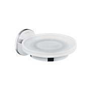 Cana porte-savon mural à coller chromé chromé 110x126x55 mm - LAUFEN H3831310040001 