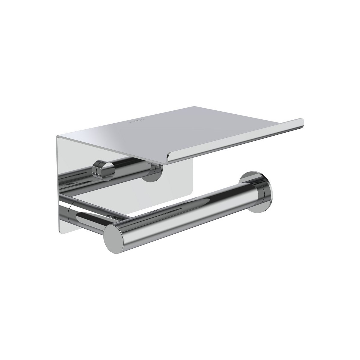 Niara porte-papier toilette avec couvercle chromé 159x112x88 mm - LAUFEN H3840620040031 