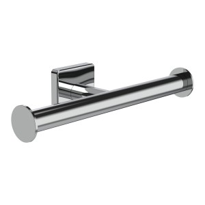 Niara s porte-papier toilette double sans couvercle chromé 245x82x58 mm - LAUFEN H3840720040011 