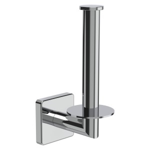 Niara s porte-papier toilette vertical chromé 58x95x176 mm - LAUFEN H3840720040021 